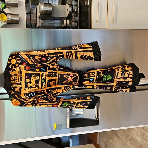 💕FARM RIO💕 Tropical Icons Kimono Robe ~ Tropical Icons Large L NWT - Picture 8 of 15